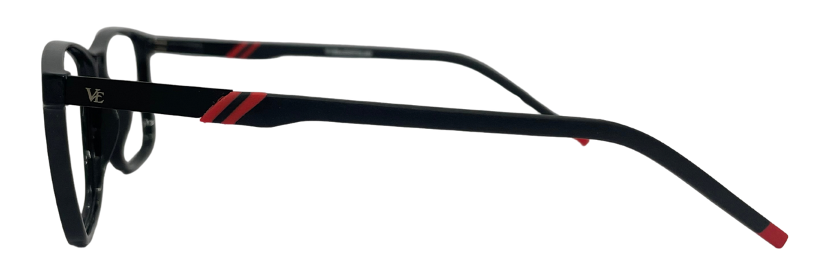 Vidaestilio Urban Pulse – Black Rectangular Eyeglasses