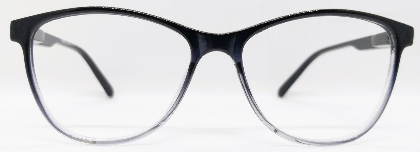VE Black & White Round Frame for Men & Women