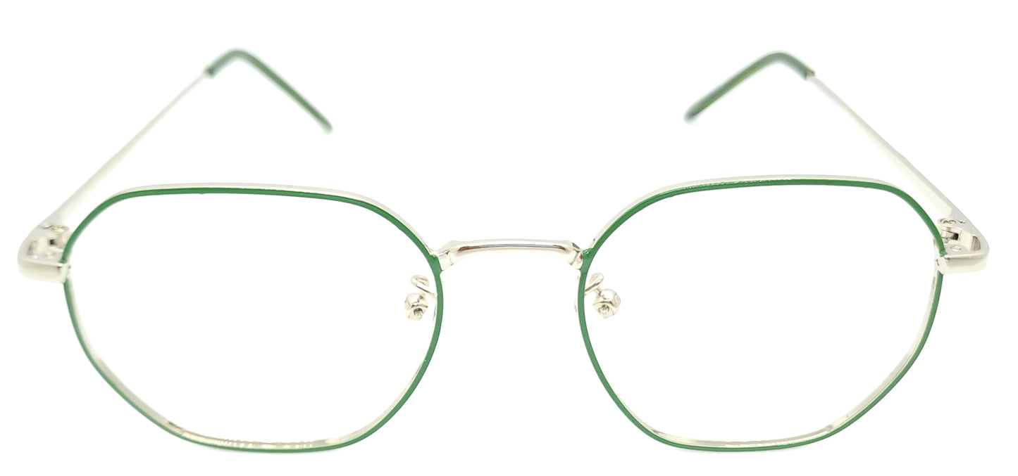 VE Green Geometry Frame for Men & Women