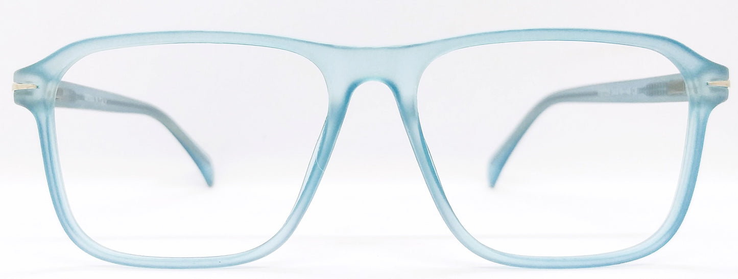 VE Sky Blue Wayfarer Frame for Men & Women