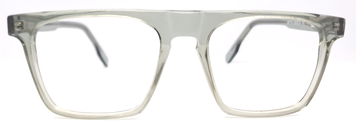 GA Square Green Transparent Frame