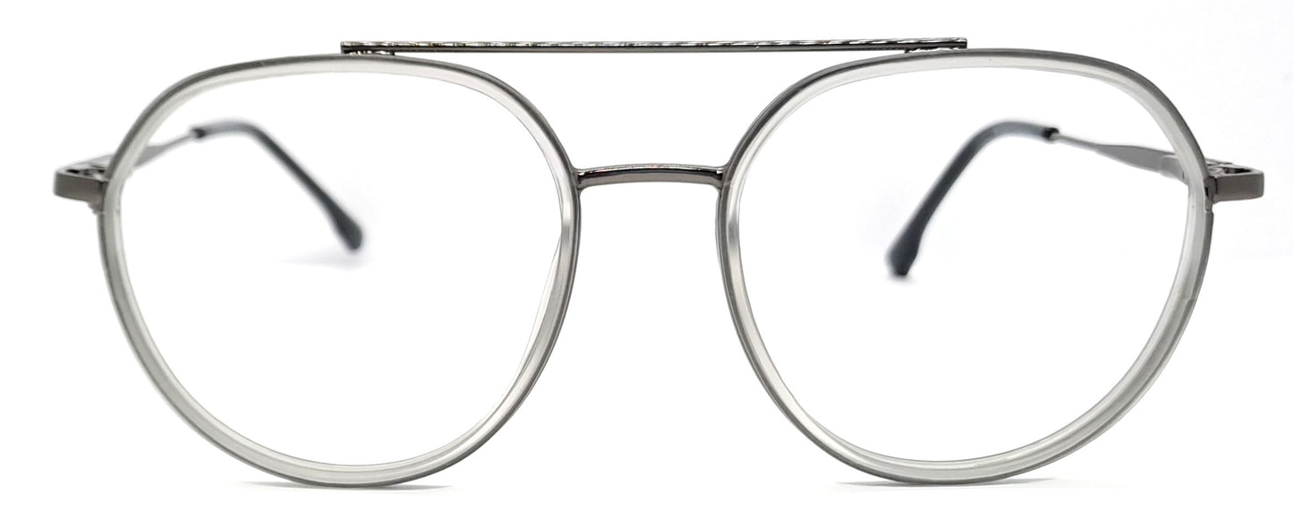 VE Round Gray Frame