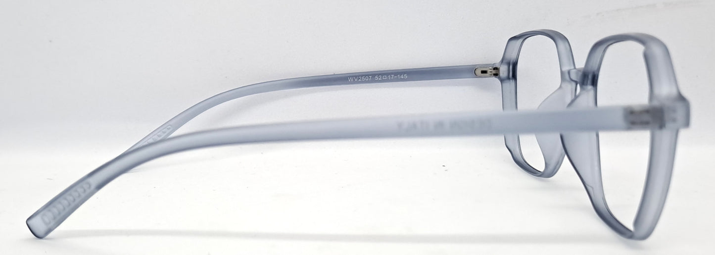VE Blue Square Frame for Men & Women