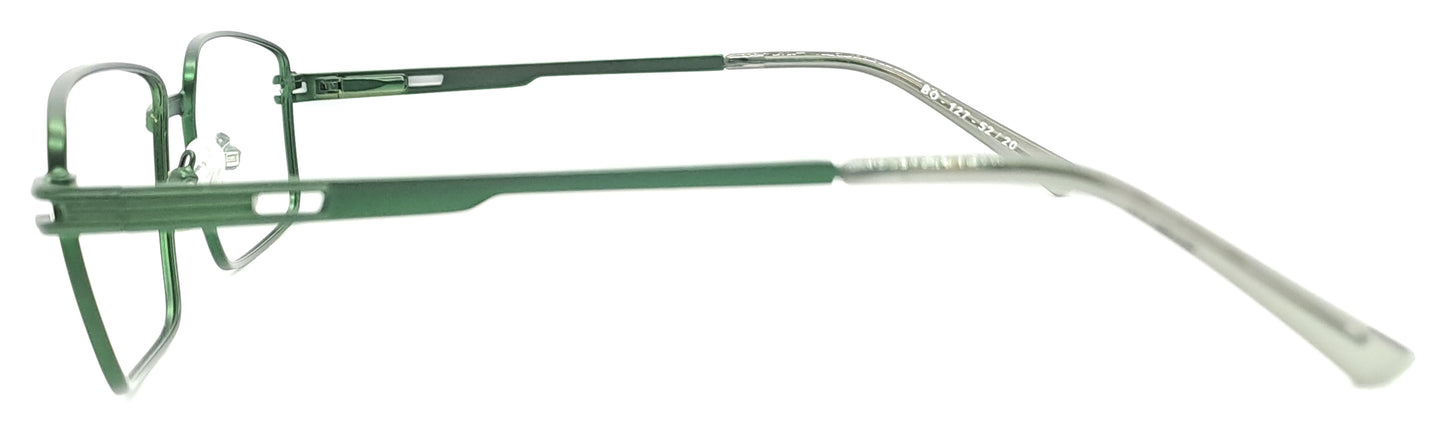 VE Green Rectangle Metal Frame for Men & Women