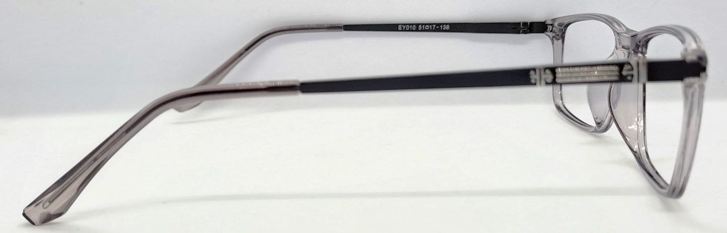 VE Transparent Rectangle Frame for Men & Women