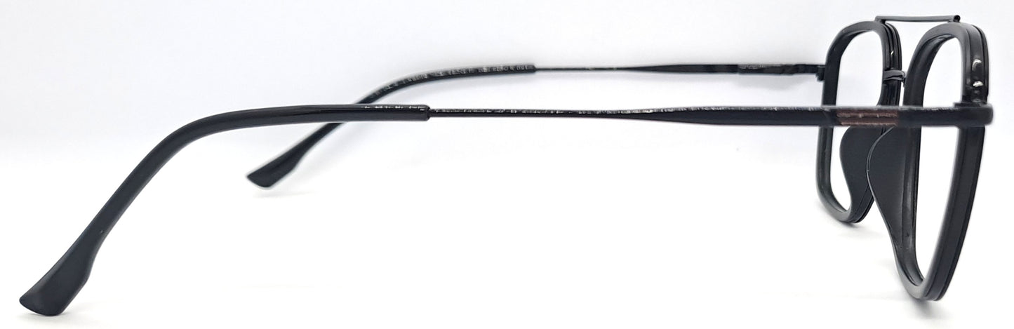 VE Black Square Computer Glass Frame