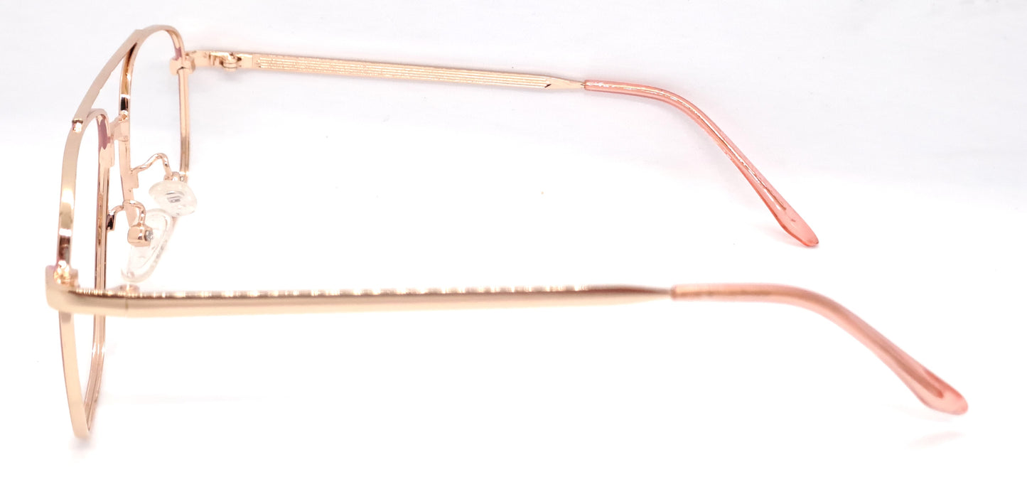 VE Pink Square Frame for Men & Women
