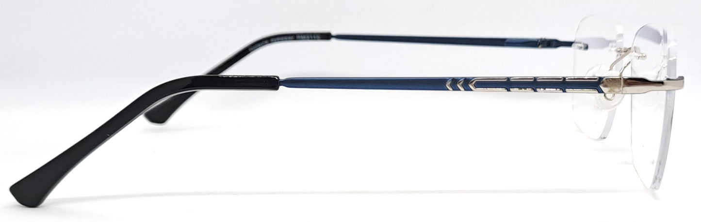 GA Rectangle Blue Frame