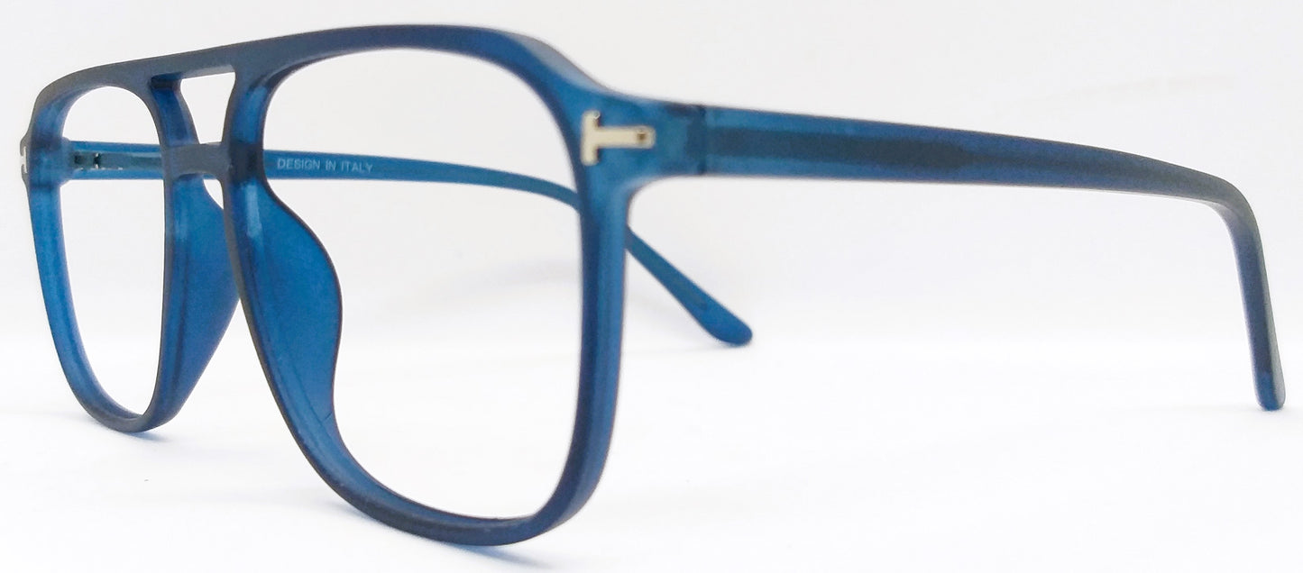 VE Dark Blue Wayfarer Frame for Men & Women