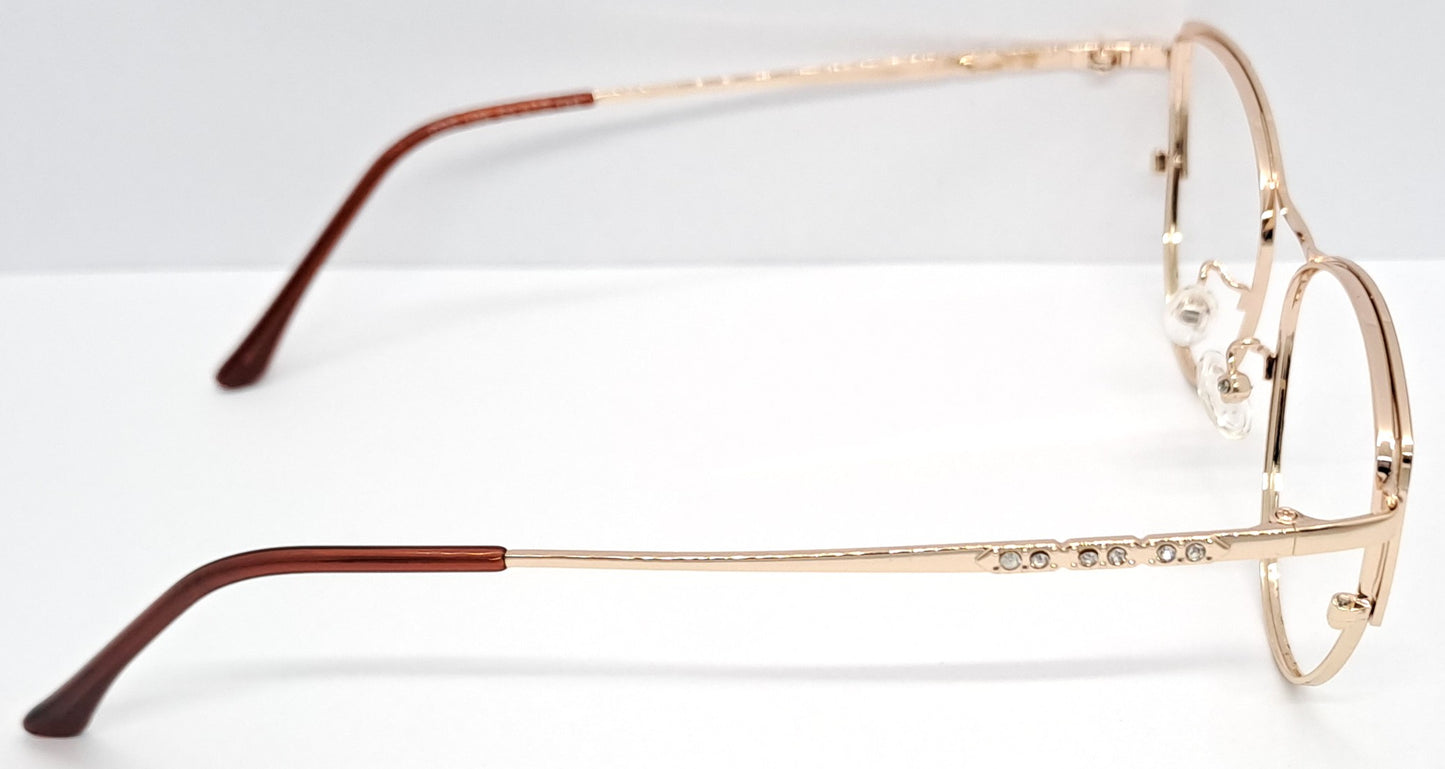 VE Cateye Golden Frame