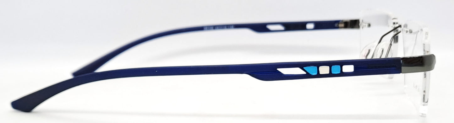 VE Rectangle Blue Frame