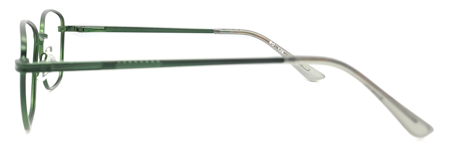VE Green Oval Metal Frame for Men & Women