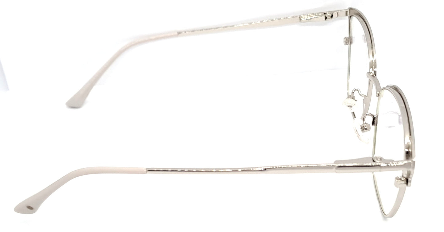 VE Cateye Silver & Gray Frame