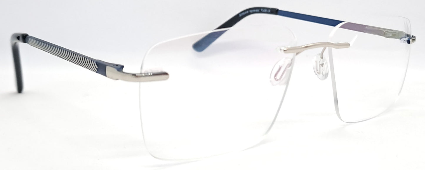 GA Rectangle Blue Frame