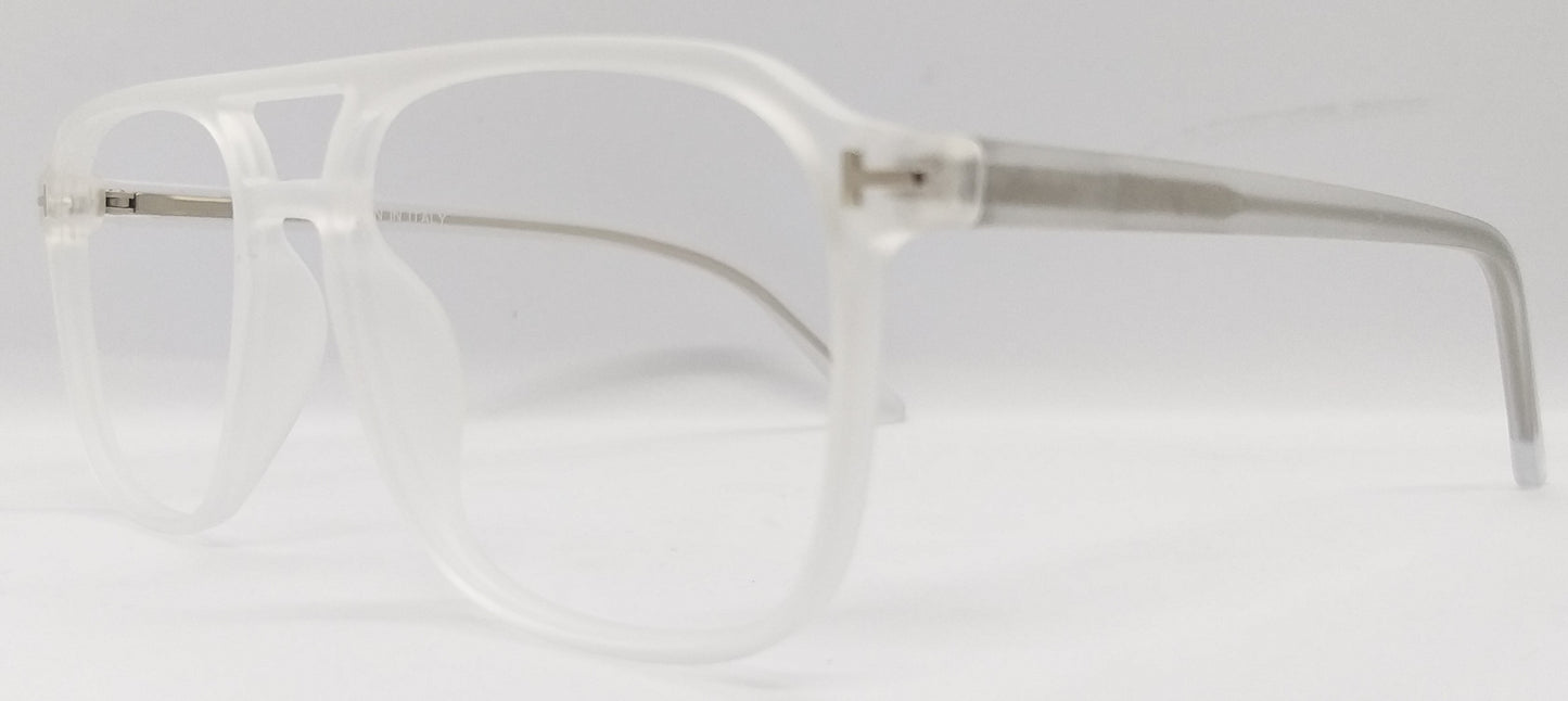 VE White Wayfarer Frame for Men & Women
