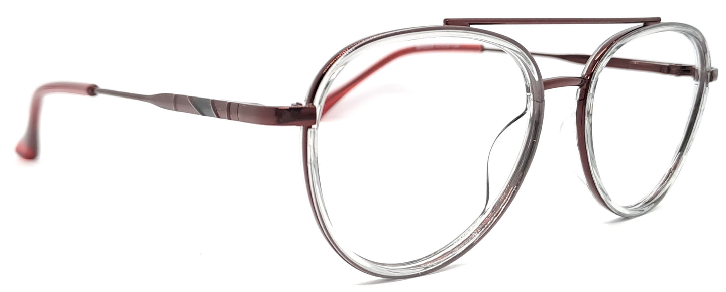 VE Maroon Aviator Frame