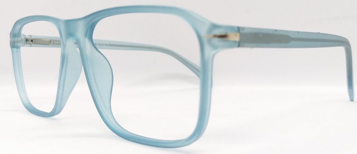 VE Sky Blue Wayfarer Frame for Men & Women
