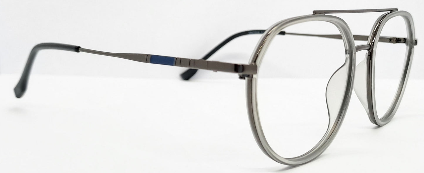 VE Round Gray Frame