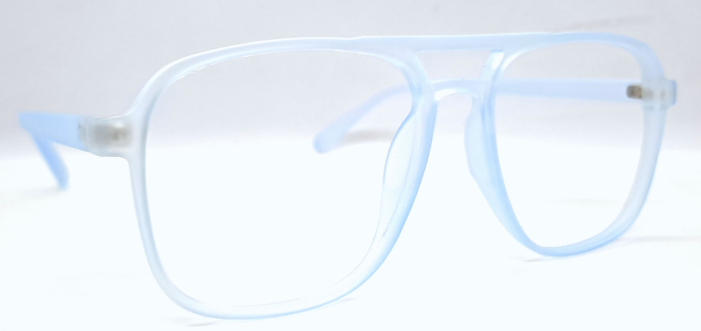 VE Blue Clubmaster Frame for Men & Women