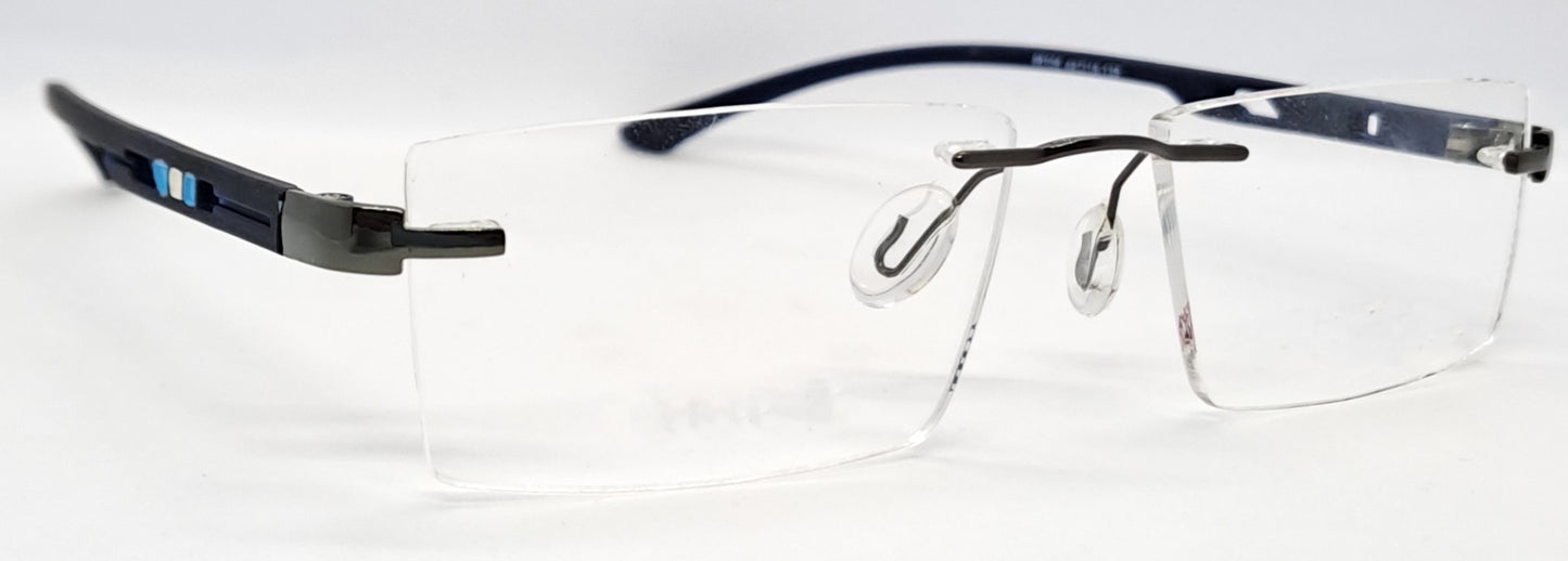 VE Rectangle Blue Frame