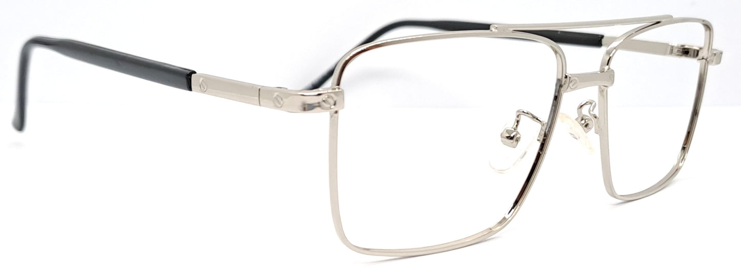 VE Rectangle Silver Frame