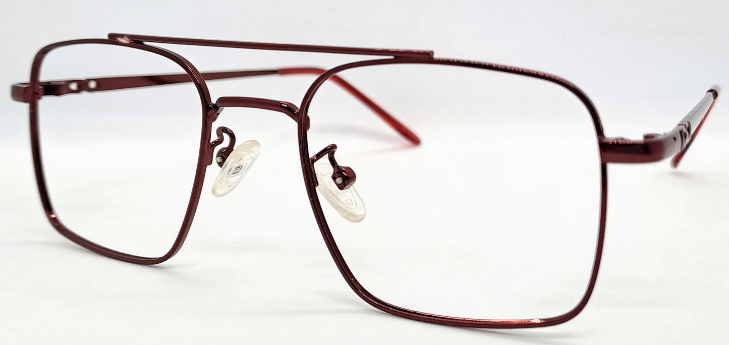 VE Maroon Square Frame