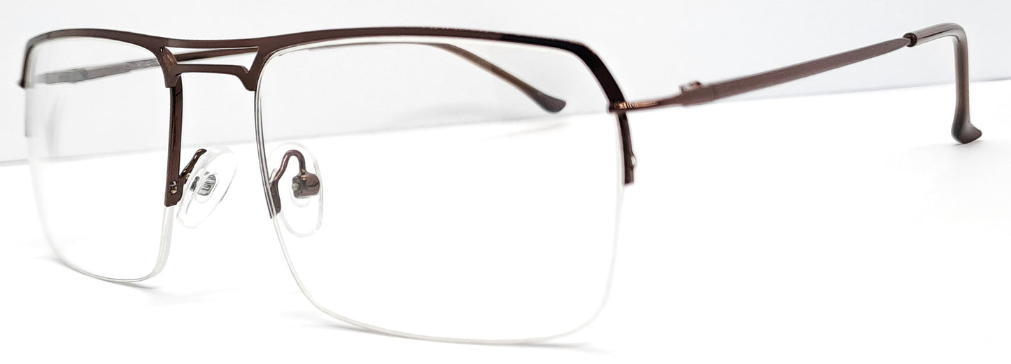 VE Rectangle Brown Frame