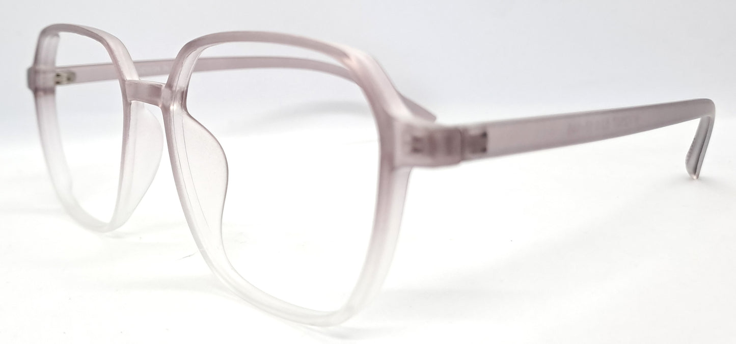 VE Transparent Brown Frame for Men & Women