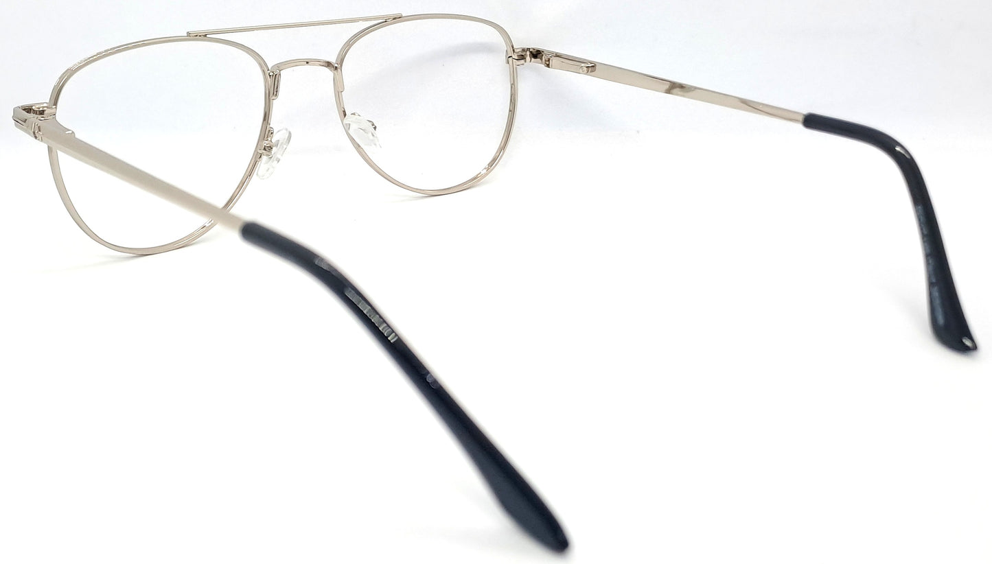 VE Silver Aviator Frame for Men & Women