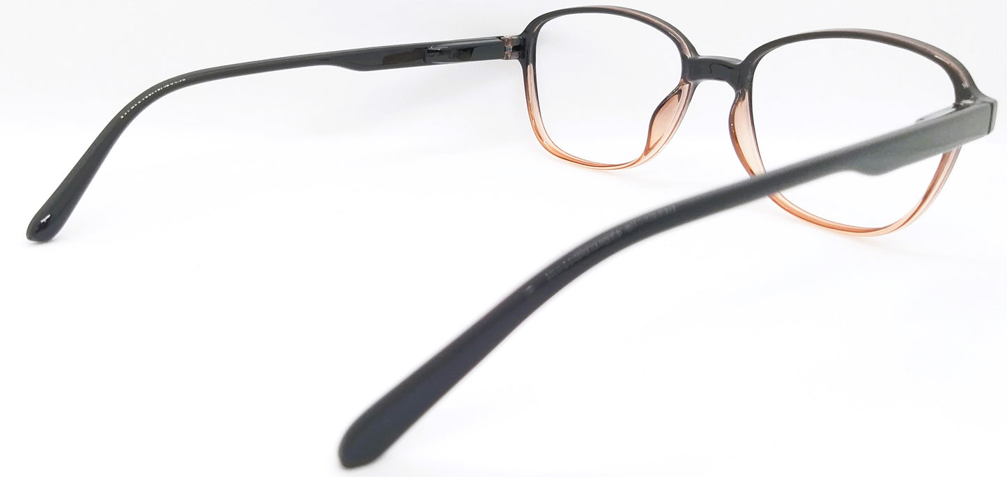 VE Black & Orange Square Frame for Men & Women