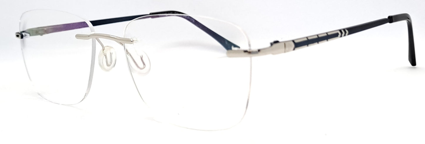 GA Rectangle Blue Frame