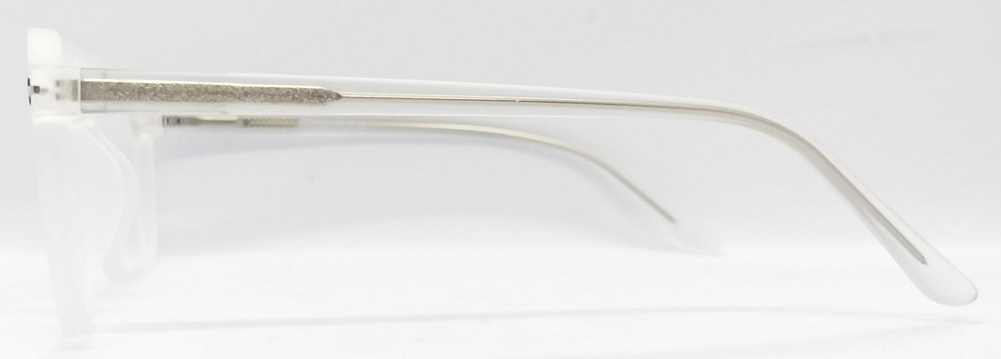 VE White Wayfarer Frame for Men & Women