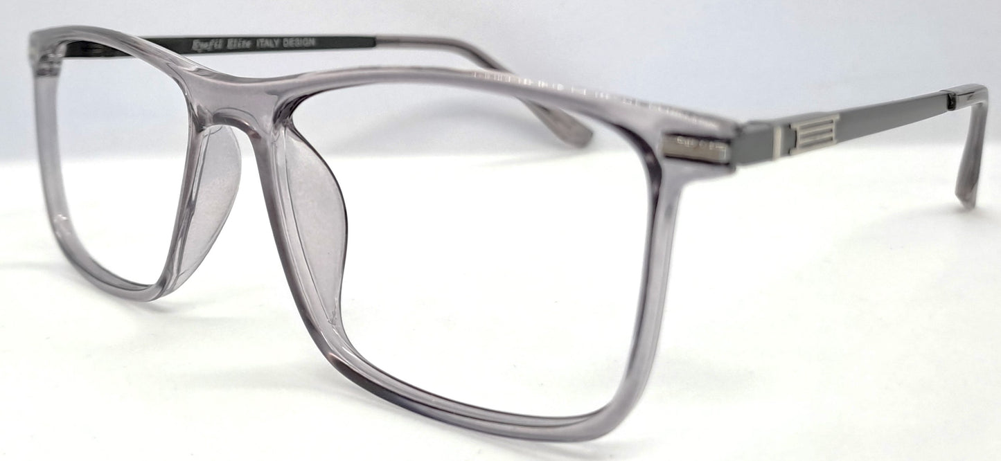 VE Shaded Transparent Rectangle Frame for Men & Women