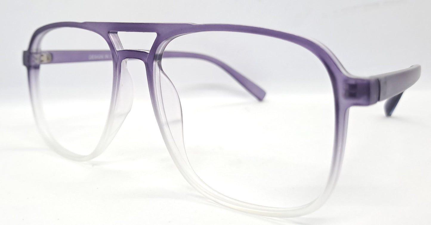 VE Purple & White Frame for Men & Women