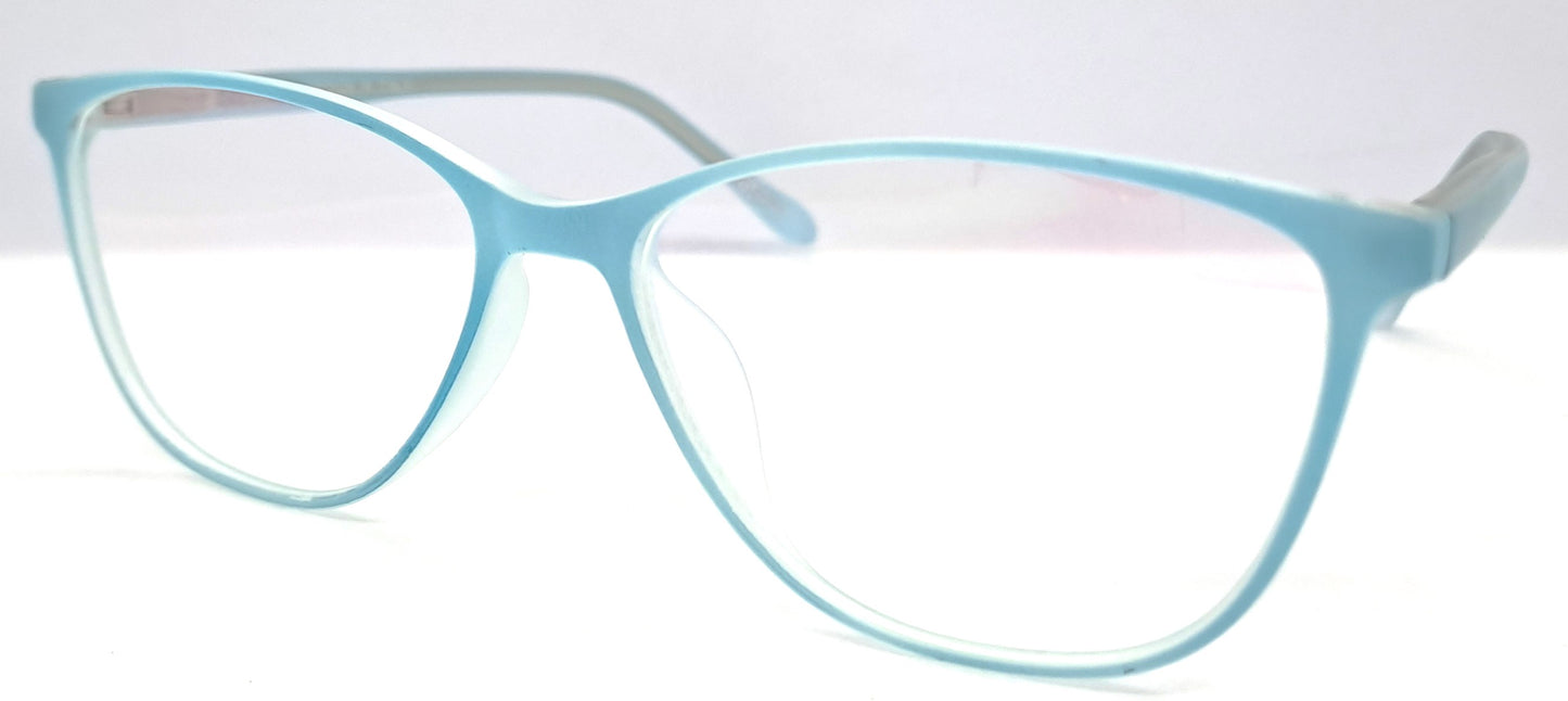 VE Blue Cat Eye Frame for Men & Women