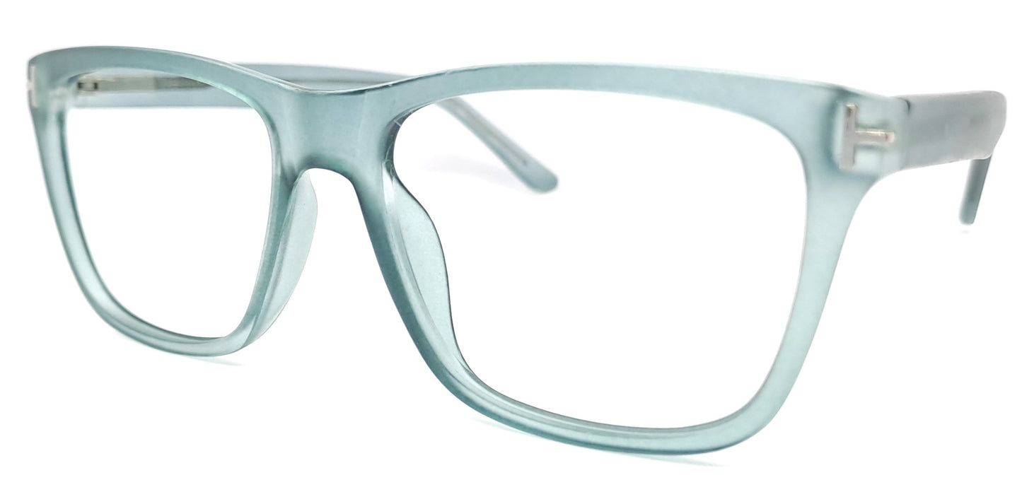 VE Transparent Square Frame for Men & Women