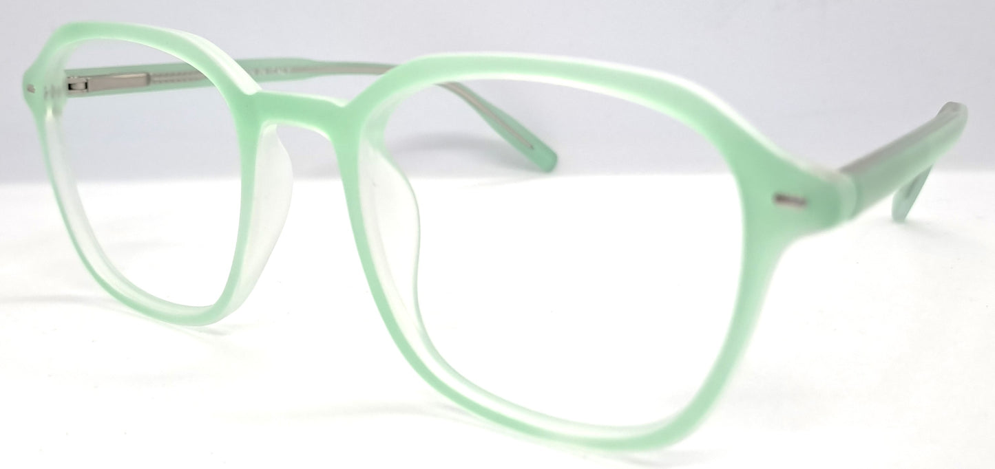 VE Green Square Frame for Men & Women