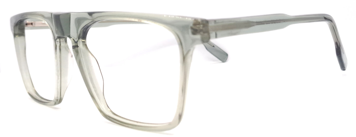 GA Square Green Transparent Frame