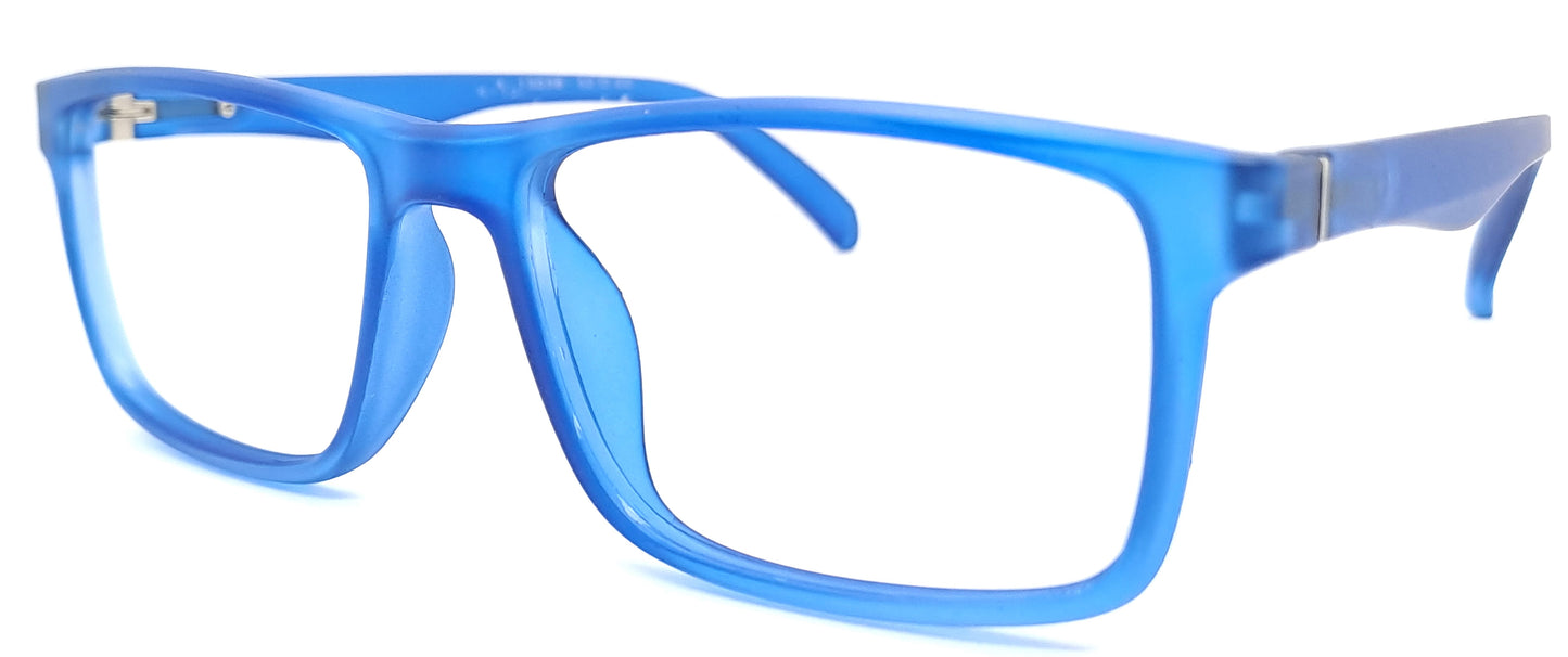 VE Air Navy Blue Rectangle Frame for Men & Women
