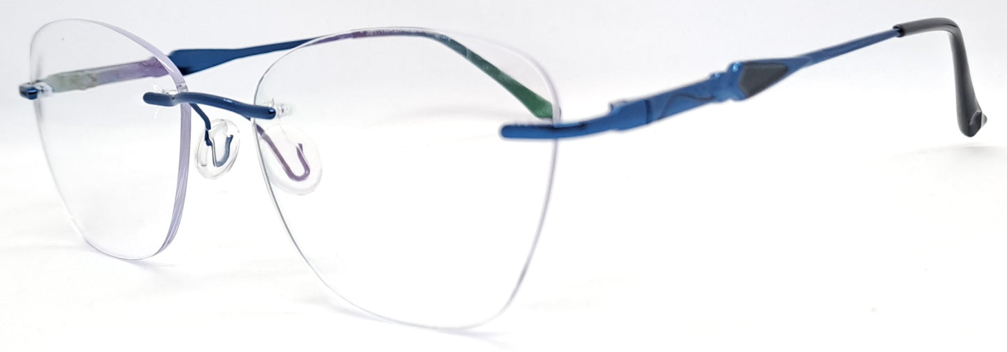 GA Rimless Oval Frame