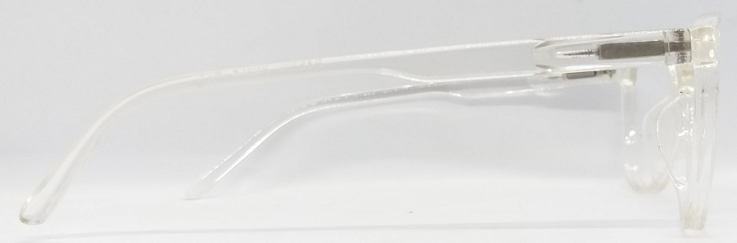 VE Transparent White Round Frame for Men & Women