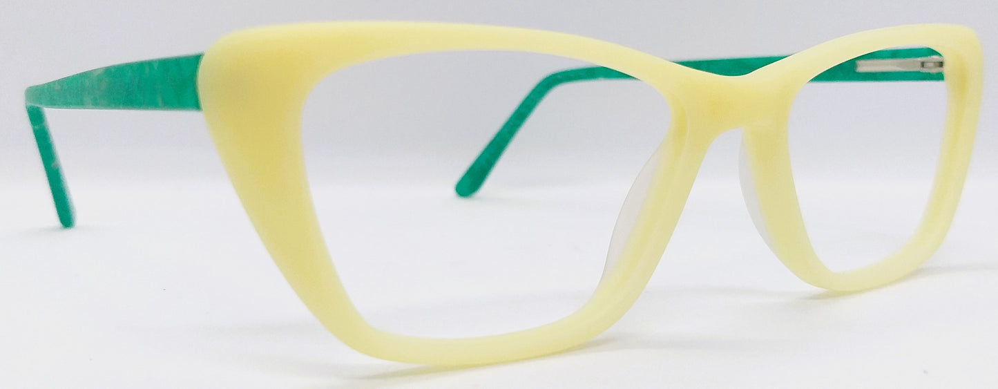 VE Lemon Cat Eye Hustle Frame for Men & Women