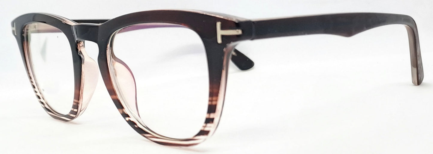 VE Brown Wayfarer Frame