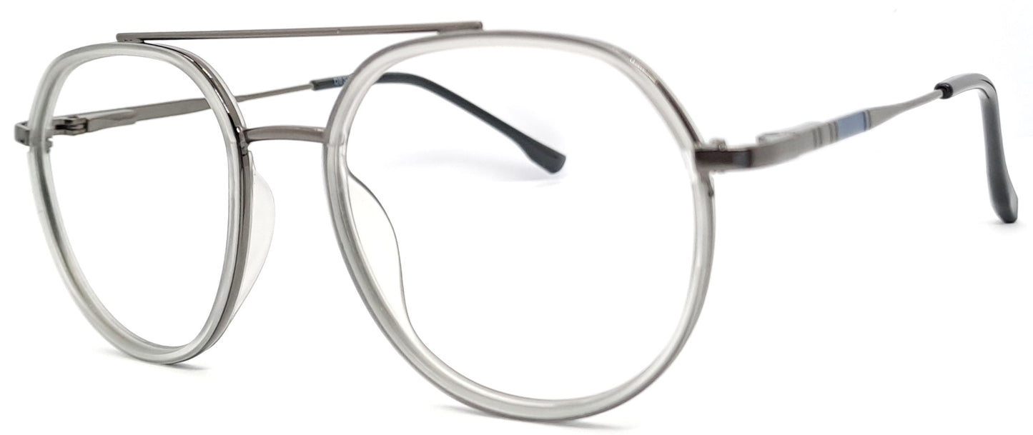 VE Round Gray Frame