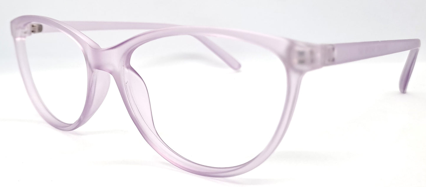 VE Purple Cat Eye Frame for Men & Women
