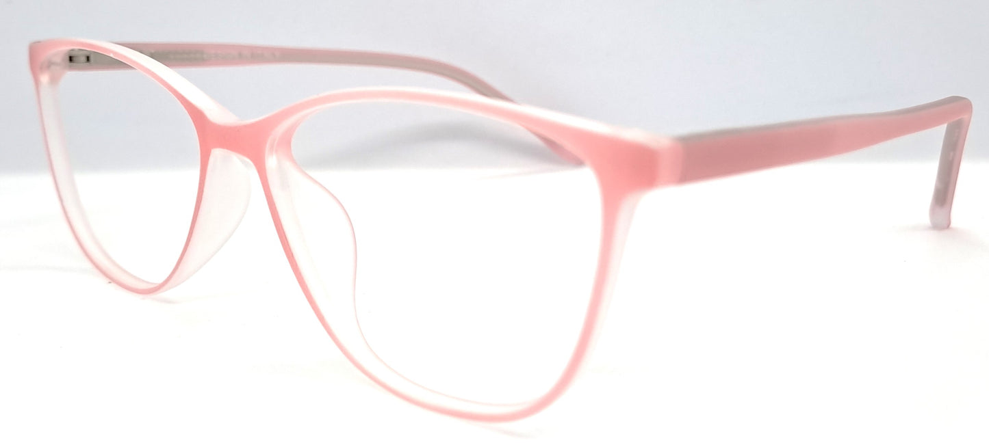 VE Pink Cat Eye Frame for Men & Women