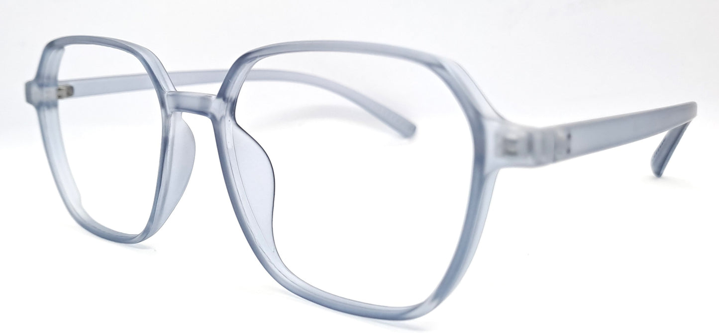 VE Blue Square Frame for Men & Women