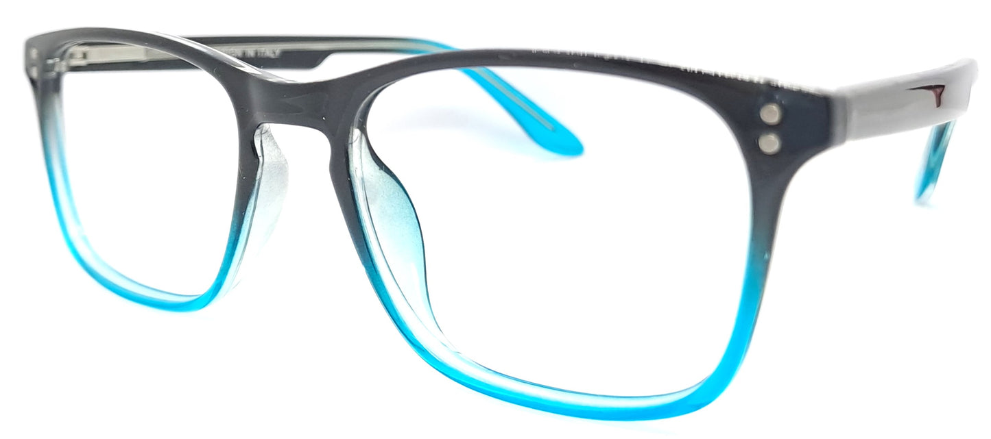 VE Black & Blue Square Frame for Men & Women