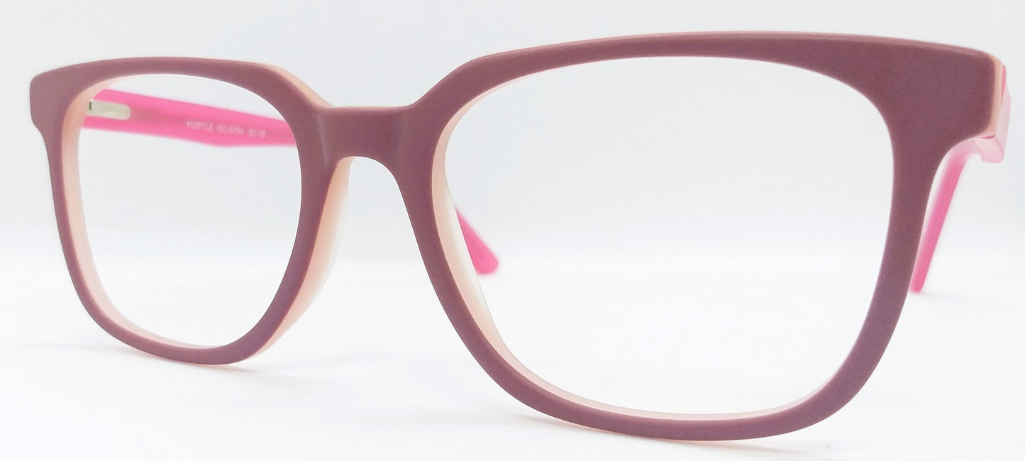 VE Purple Wayfarer Hustle Frame for Men & Women