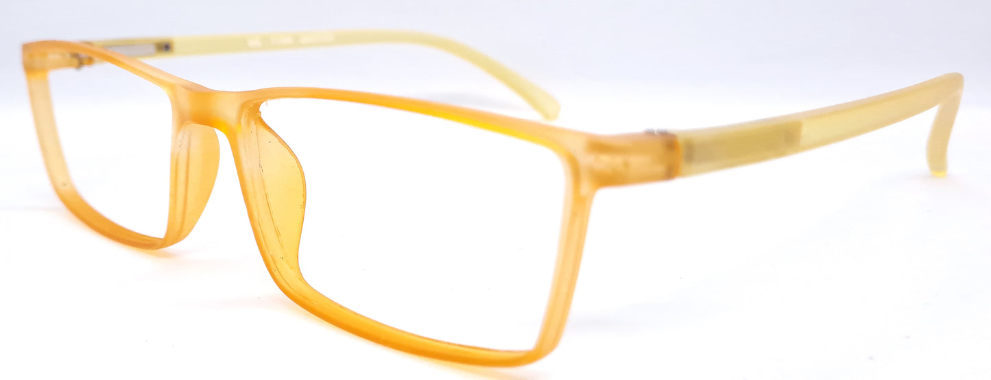 VE Air Yellow Rectangle Frame for Men & Women